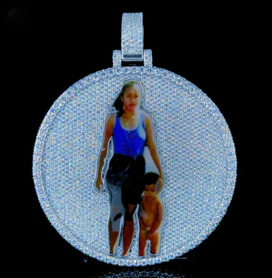 Custom Photo Round Pendants