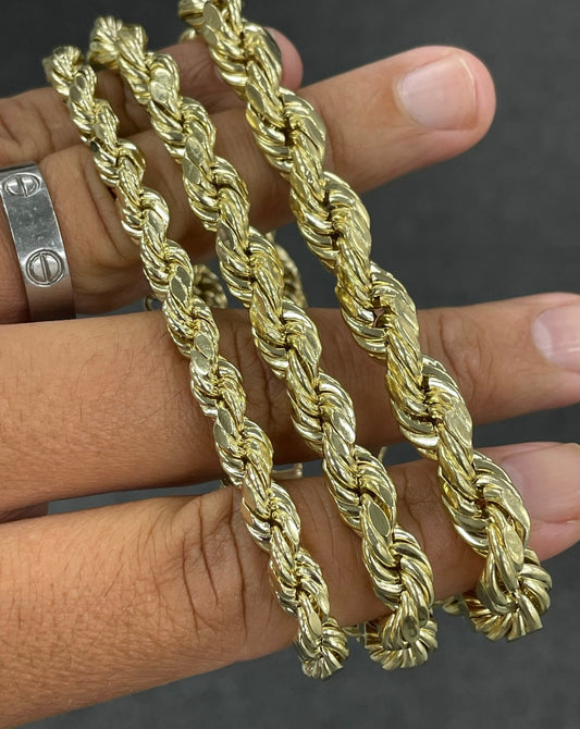 10k gold rope bracelets